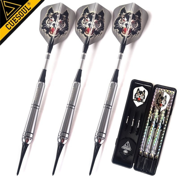 CUESOUL Slim Dart Flights - 10 Or 15 Piece Set | Unique Design For Steel & Soft Tip Darts | Brand New 10 thumbnail image
