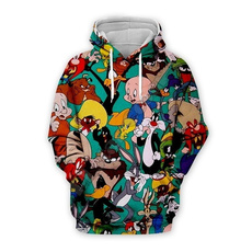 bugsbunnytshirt, 3D hoodies, Fashion, rabbit