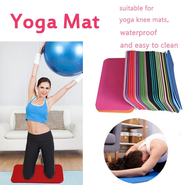 Yoga Mat Knee Pad Non-slip Anti Slip Moisture-resistant Yoga Mats For Plank  Pilates Exercise Sports Gym Fitness Workout