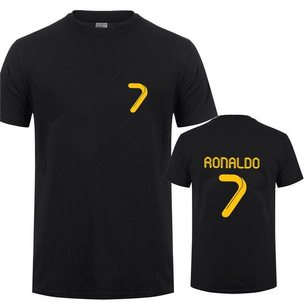 Cristiano Ronaldo Logo T Shirt Men 