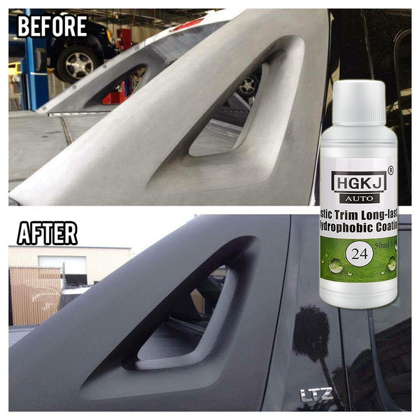 Car Plastic Restorer for Bringing Plastic Trim Back To Black Trim