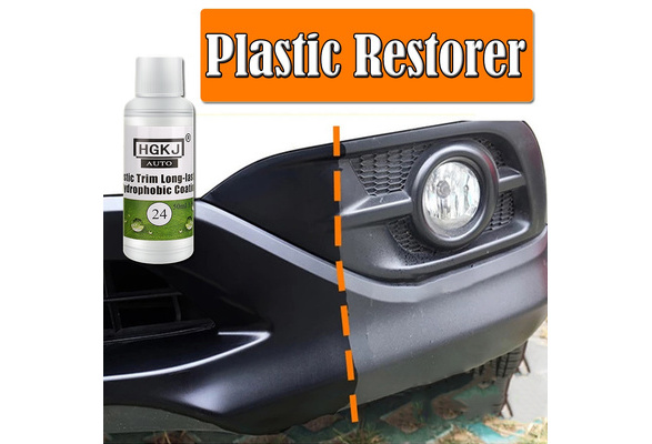 Black Trim Restorer Car Interior Plastic Restoration Cleaning for Cars &  Truck & Motorcycle Restore To Black