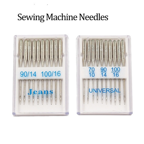 20Pcs/Set Home Sewing Machine Needles Ball Point Head 70/10 90/14