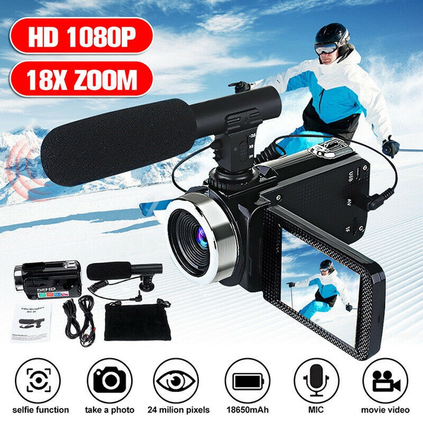 3.0 inch Digital Video Camera Camcorder 1080P Full HD Vlogging Camera