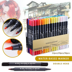 Art Supplies, watercolorbrush, paintingpen, dualtipmarker