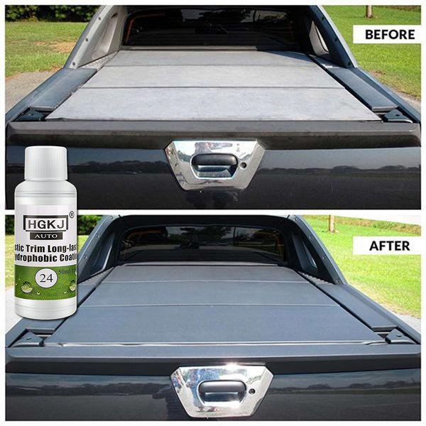 Car Plastic Restorer for Bringing Plastic Trim Back To Black Trim Coating  Kit Cleaner & Protectant for Cars & Truck & Motorcycle