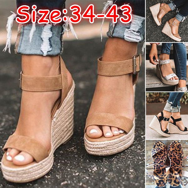 CYBLING Women Peep Toe Wedges Sandals with India | Ubuy