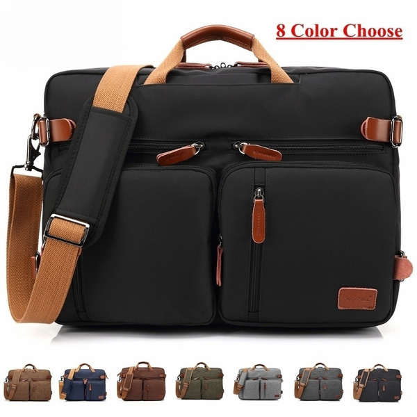 Large Capacity Convertible Backpack Women Men Messenger Bag Shoulder