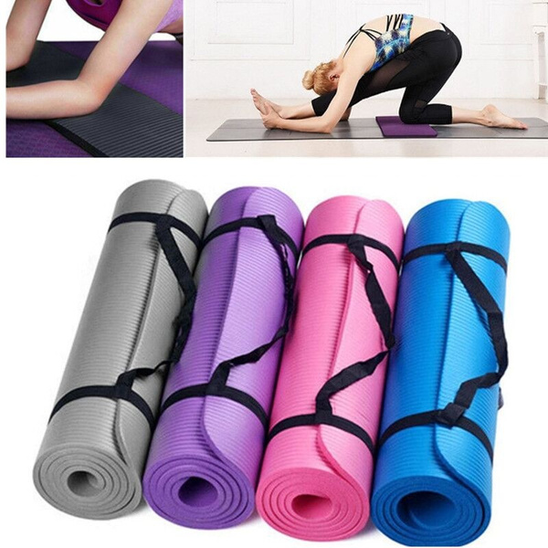 Sport Yoga Auxiliary Mat Small 15 Mm Thick And Durable Yoga Mat Anti Skid Sports Fitness Mat Anti Skid Mat To Lose Weight Indoor Outdoor Sport Yoga Tool Wish