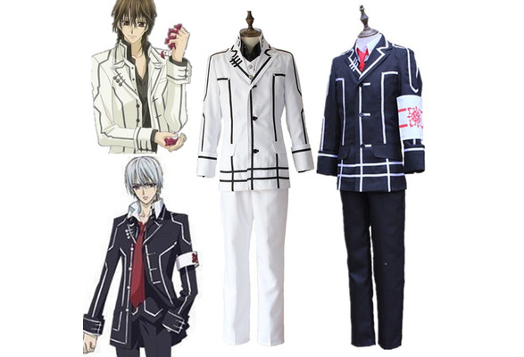 Anime Vampire Knight Cosplay Costumes Clan Kaname Kiryu Zero Jacket Vest  Pants Full Set School Uniform For Men Boys Clothes | Wish