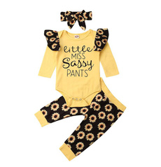 newborngirlclothe, Baby Girl, Fashion, Sunflowers