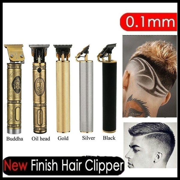 rechargable cordless trimmer men 0mm baldheaded hair clipper
