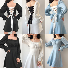 Mini, GOTHIC DRESS, ruffle, gothic lolita