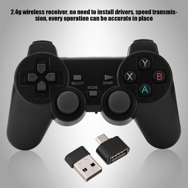 2 4G Wireless Smart Gamepad Bluetooth Game Controller For TV Box PC