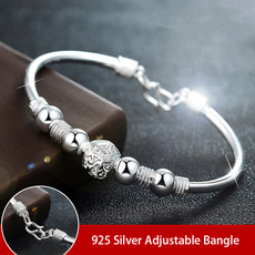 Sterling, Beaded Bracelets, Fashion, adjustablebracelet