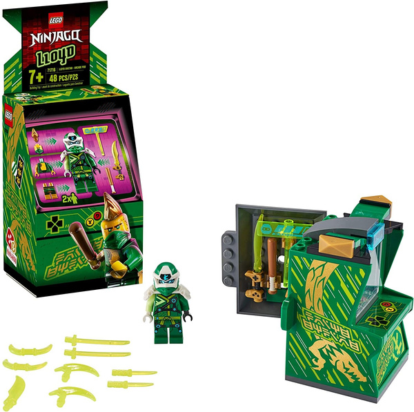 LEGO NINJAGO Lloyd Avatar Arcade Pod 71716 Mini Arcade Machine