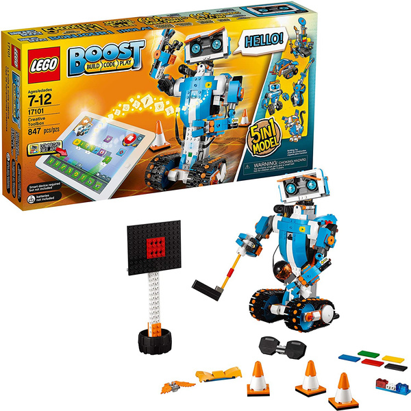 LEGO Boost Creative Toolbox 17101 Fun Robot Building Set and