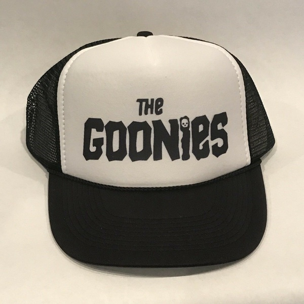 The Goonies Trucker Hat Old Movie Vintage Style Mesh Snapback Cap Black  Adjustable Mesh Cap