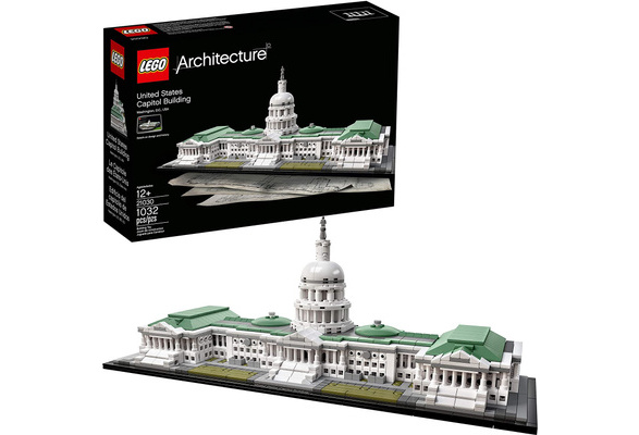 LEGO Architecture 21030 United States Capitol Building Kit (1032