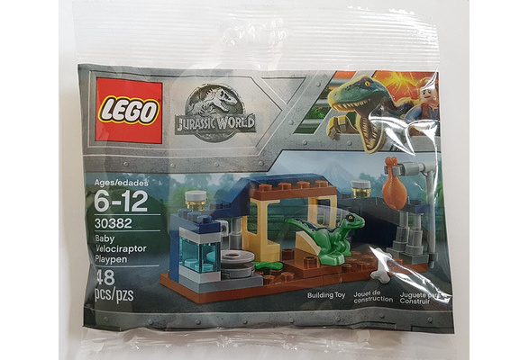 LEGO Jurassic World Baby Velociraptor Playpen 30382 Bagged Wish