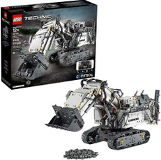 building, liebherr, excavator, Lego