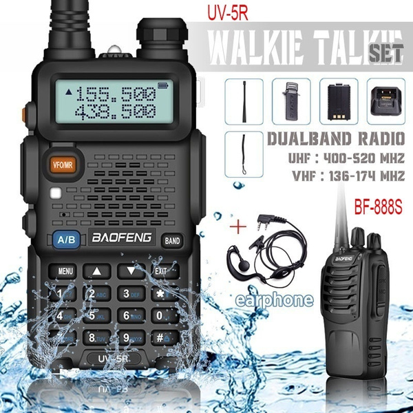 Sac à Dos/poitrine Tactique Multifonction Pour Talkie-walkie UV-5R BF-888S – Neuf