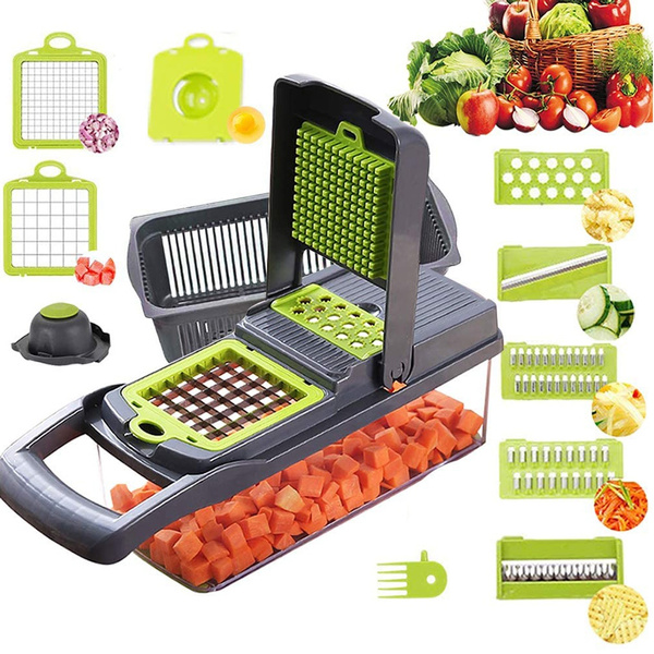 Vegetable Chopper, Slicer Cutter Chopper and Grater, Adjustable