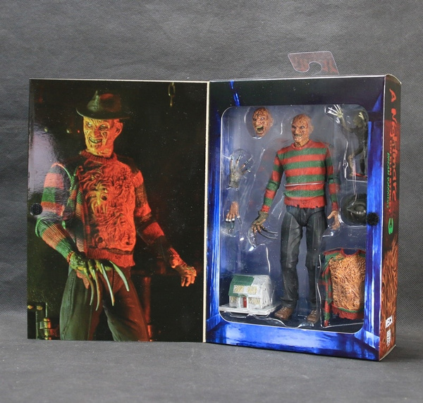 Hot New NECA Freddy Krueger Nightmare on Elm Stree Part 3 Ultimate Dream Warriors PVC Action Figure 18cm Classic