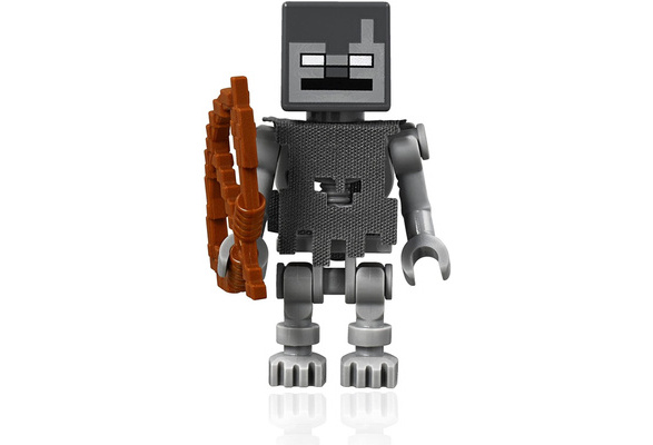 LEGO Minecraft Minifigure Stray The Skeleton with Cube Skull