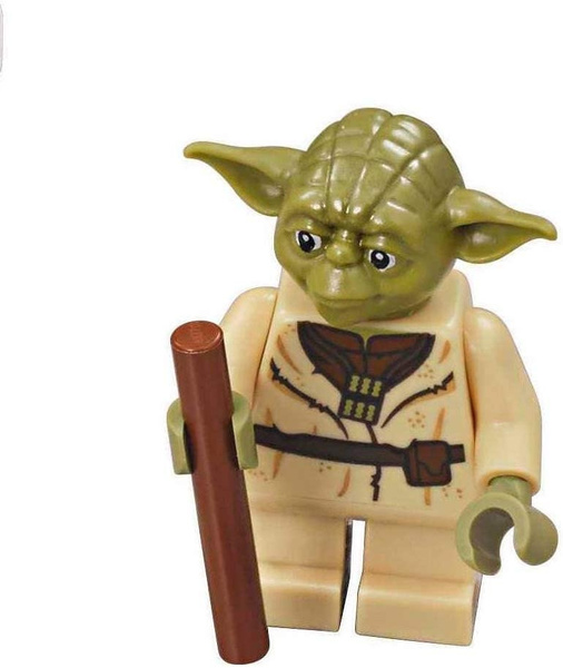 Large yoda best sale lego figure