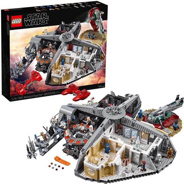 LEGO Star Wars: The Empire Strikes Back Betrayal at Cloud City 75222  Building Kit (2,812 Pieces)
