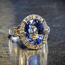 Fashion, wedding ring, 925 silver rings, Diamond Ring