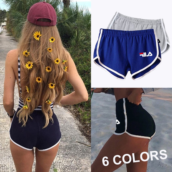 Womens Fashion Summer Casual Yoga Jogging Sport Shorts Pantaloncini | Wish