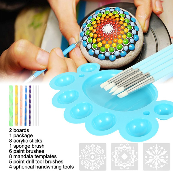 Mandala Dotting Tools Set for Painting Rocks,Painting Rocks Dot Kit 