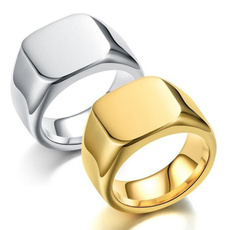 ringsformen, polished, Women Ring, Silver Ring