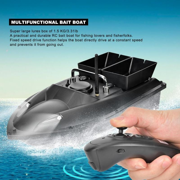 RC Fishing Tool Smart RC Bait Boat Toy Digital Automatic Frequency