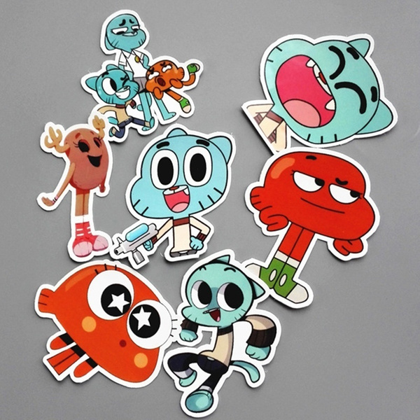 Decals Decal Sticker PCS Set Pack Lot 14 The Amazing World Of Gumball STICKERS