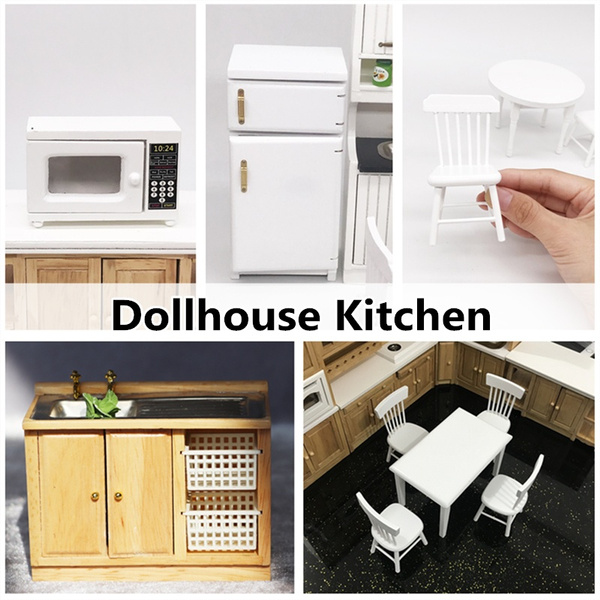  Miniature Microwave Dollhouse Accessories Oven Mini