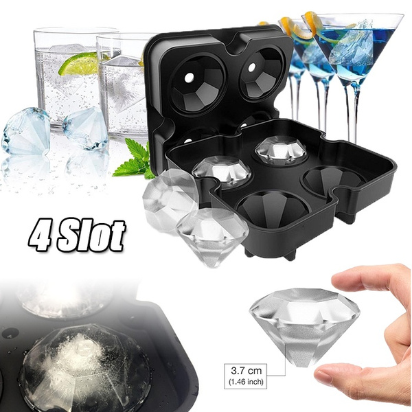 Silicone Ice Ball Maker Reusable Ice Cube Trays DIY Ice Cube Mold