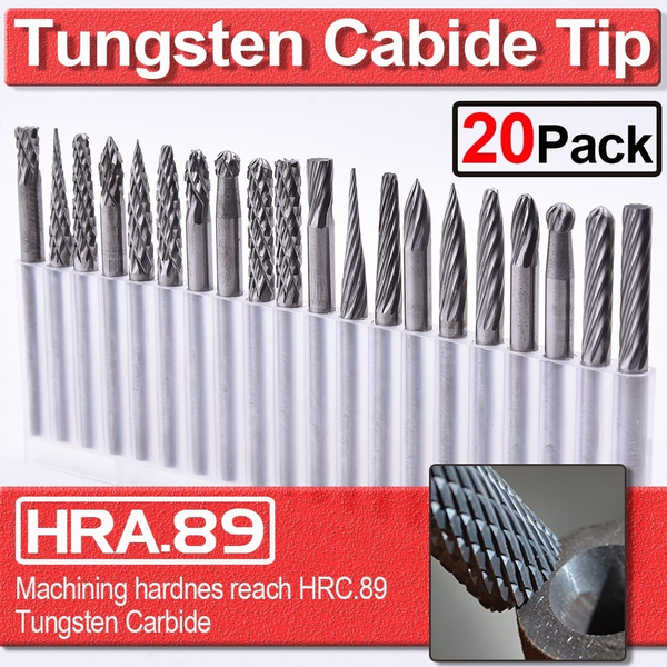 10Pcs/Set Tungsten Steel Carbide Burrs Rotary Drill Die Grinder Engraving Dremel 