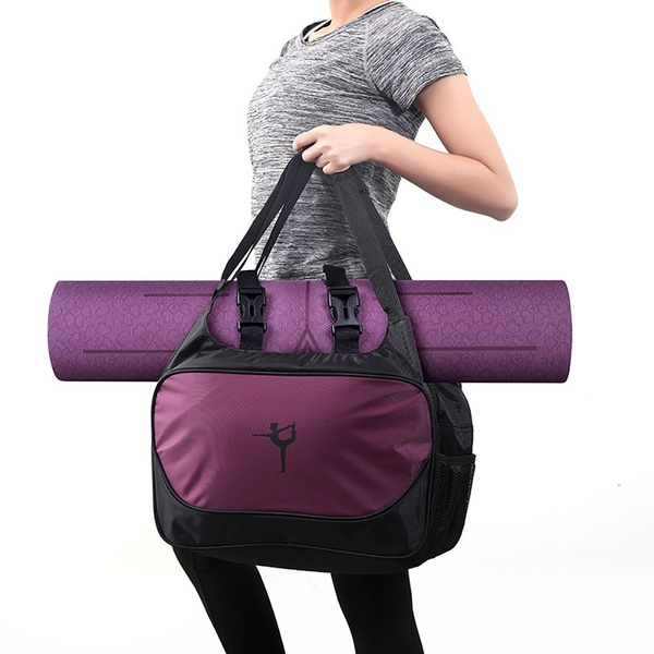 Yoga Mat Bag Tote Holder Waterproof Sport Carrying Gym Fitness Handbag Large 
