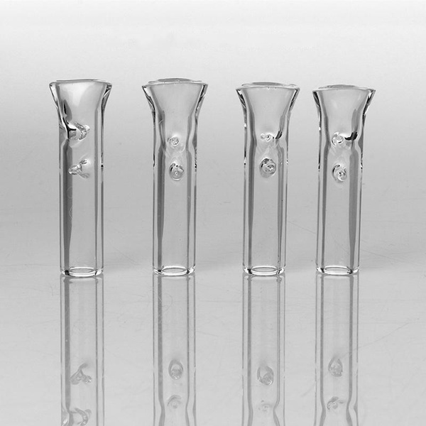 Clear Flat Glass Filter TipsPack of 4 Wish