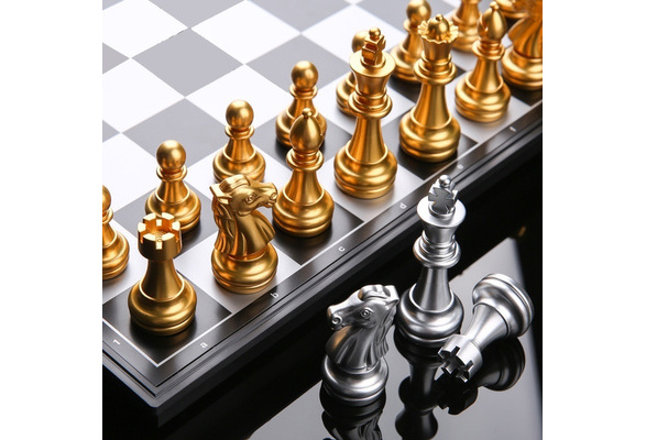 Cb games Chess/Magnetic Ladies 25x25 cm Board Game Golden
