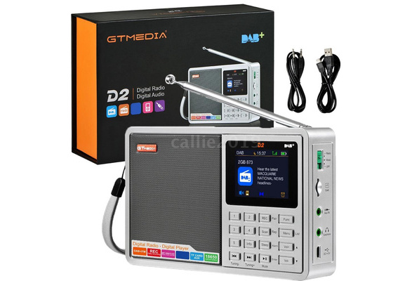 gtmedia d2 portable dab radio