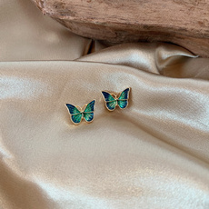 butterfly, 18k gold, butterfly earrings, Sweets