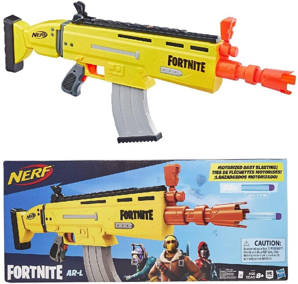 nerf fortnite ar e motorised toy blaster