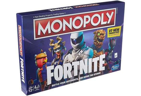 Monopoly: Fortnite Edition Board Game Inspired by Fortnite Video Game Ages  13 and Up