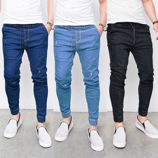 tapered bottom jeans