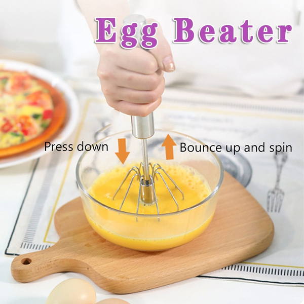 hand push whisk egg beater