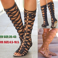 Knee High Boots, Sandalias, shoes for womens, botasdemujer
